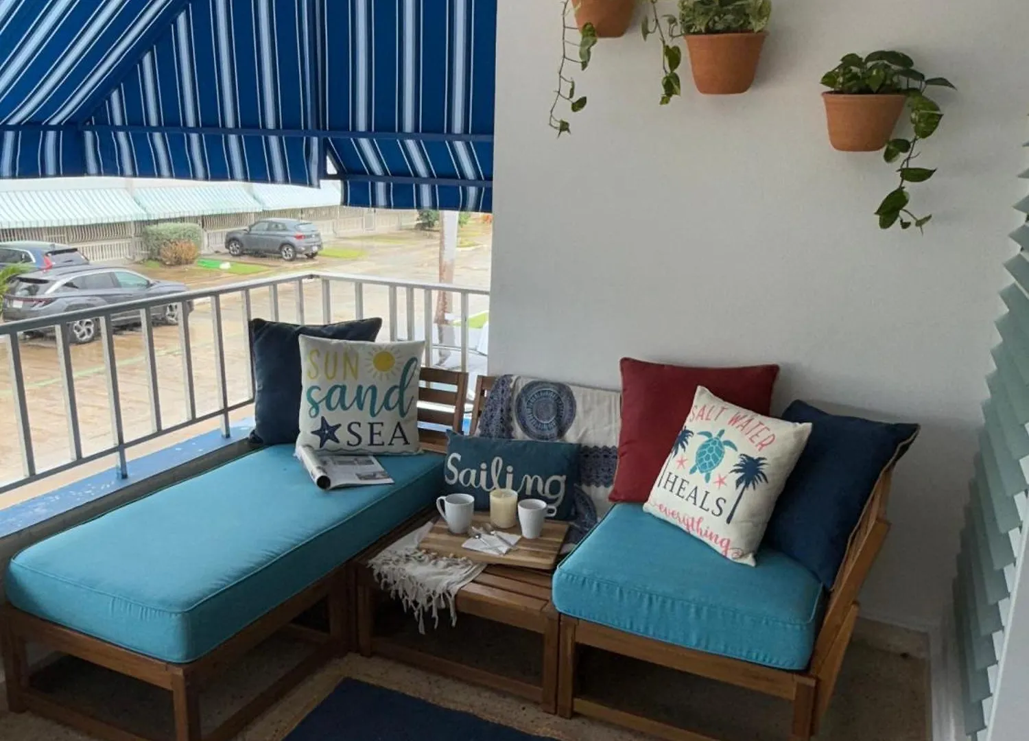 Oceanview Apartment Steps To The Beach 루키요 푸에르토리코
